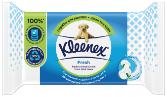 Kleenex<sup>®</sup> Fresh - Papier toilette humide
