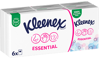 Kleenex<sup>®</sup> Essential - Mouchoirs étuis